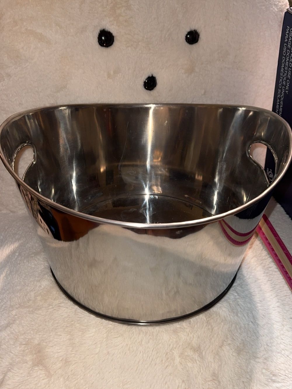 NWOT Tommy Bahama stainless steel party bucket ice bucket